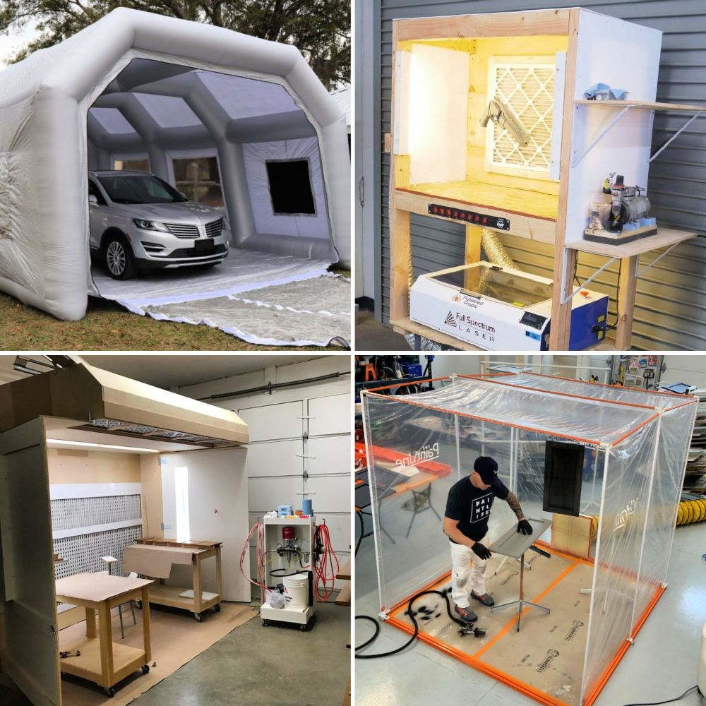 DIY Paint Booth (20 Best Ways) Blitsy