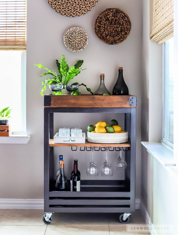 25 Inexpensive DIY Bar Cart Ideas Anyone Can Make Blitsy