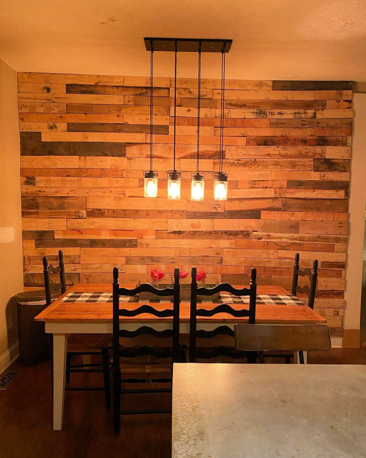 40 Cheap Pallet Wall Ideas That Are Easy To Install Blitsy
