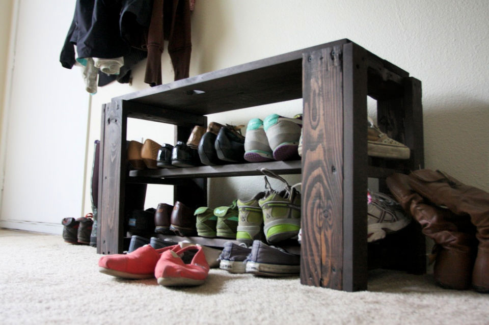25 Wooden Pallet Shoe Rack Ideas and Plans Blitsy