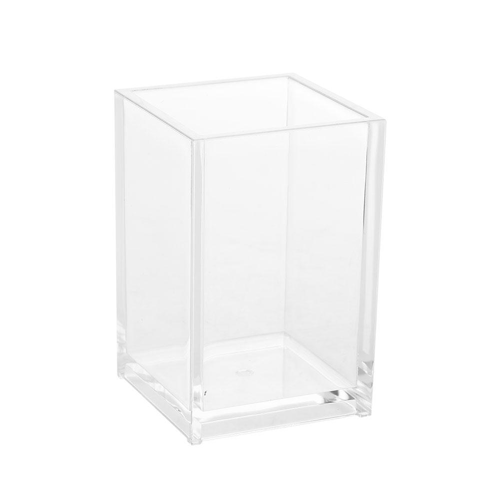 Acrylic Pencil and Pen Holder Makeup Brush Organizer Acrylic Pen Pencil