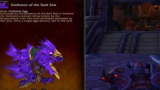 The elusive Voidtalon of the Dark Star mount and how to find it