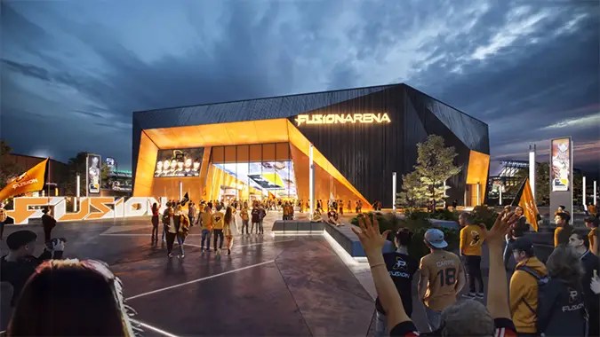 The Philadelphia Fusion will build the first esports stadium in North America