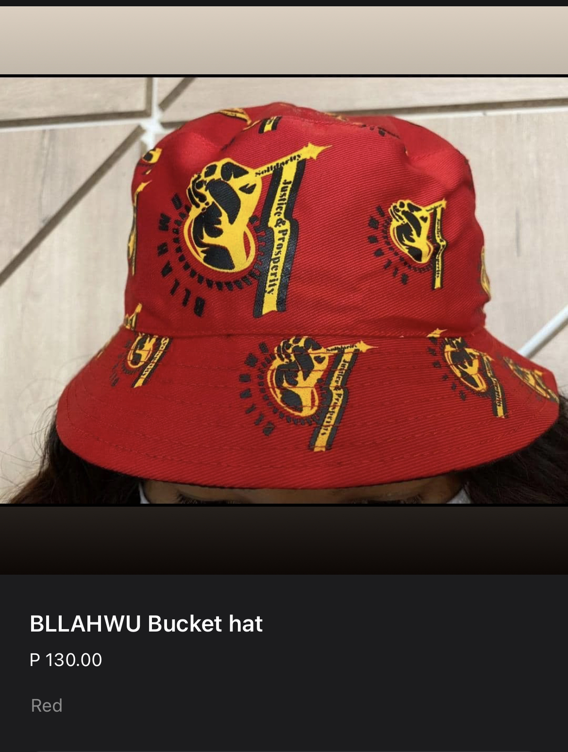 BLLAHWU Bucket Hat BLLAHWU