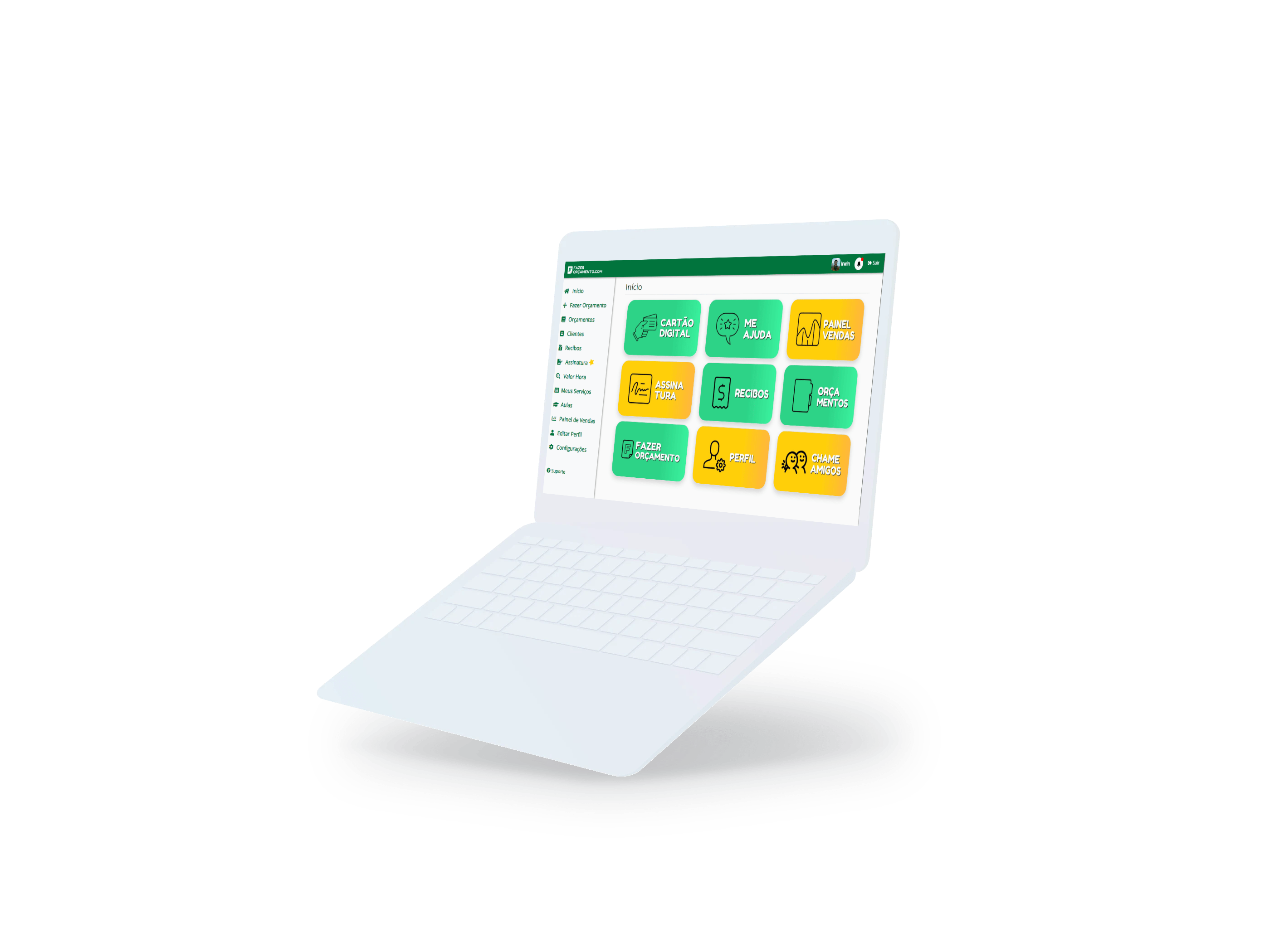 Fazer Orçamento App para fazer orçamentos profissionais que