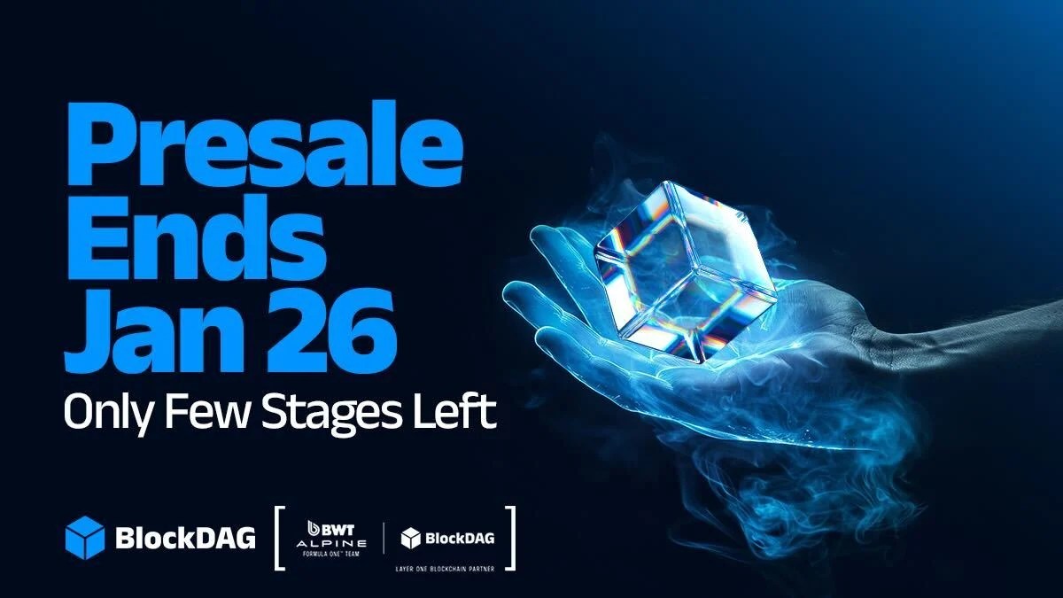 Cu $445M deja strânși, intrarea la $0,001 a BlockDAG se epuizează pe măsură ce fereastra de prevânzare 50x se restrânge