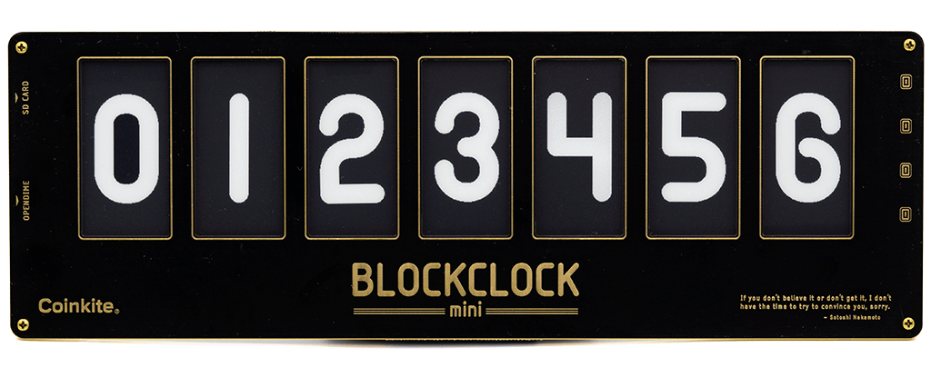 BLOCKCLOCK™ mini