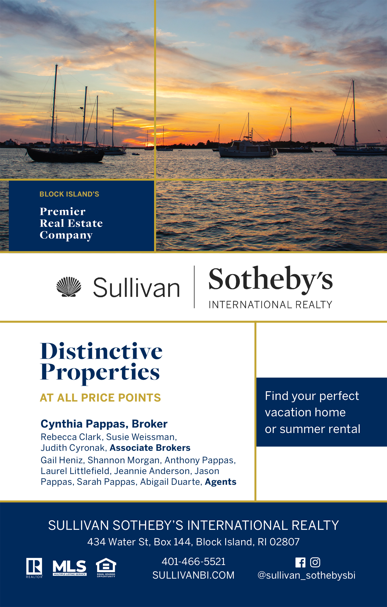 Sullivan Sotheby’s International Realty. Block Island Guide