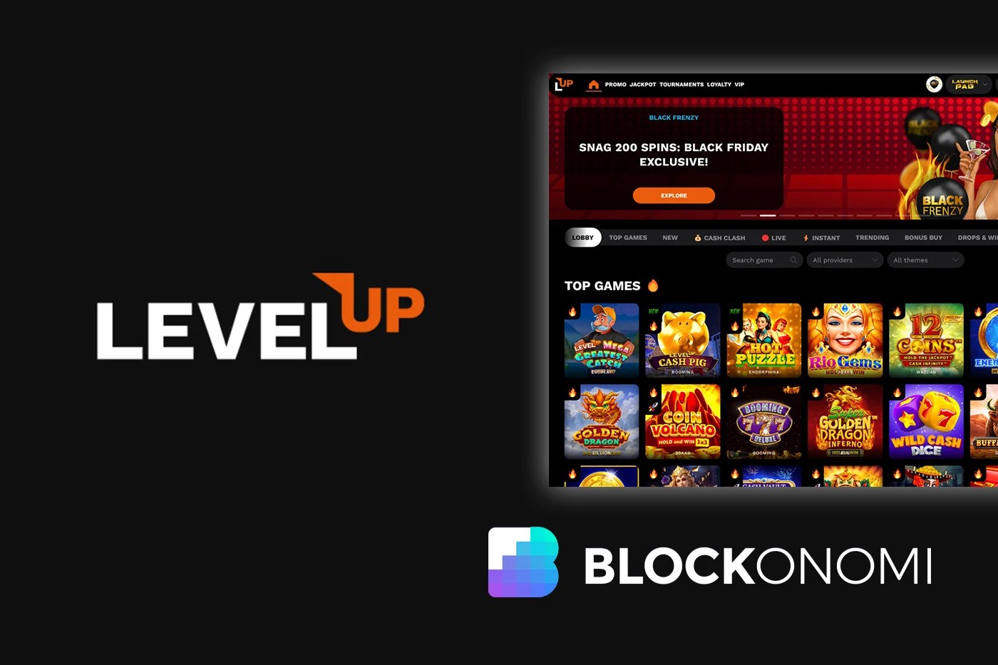 LevelUp Casino Review 2024 Bonuses & Free Spins! Is it Legit?