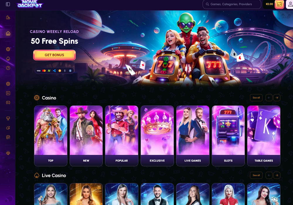 NovaJackpot Casino Review 2024 100 Bonus & 200 Free Spins, Is it Legit?