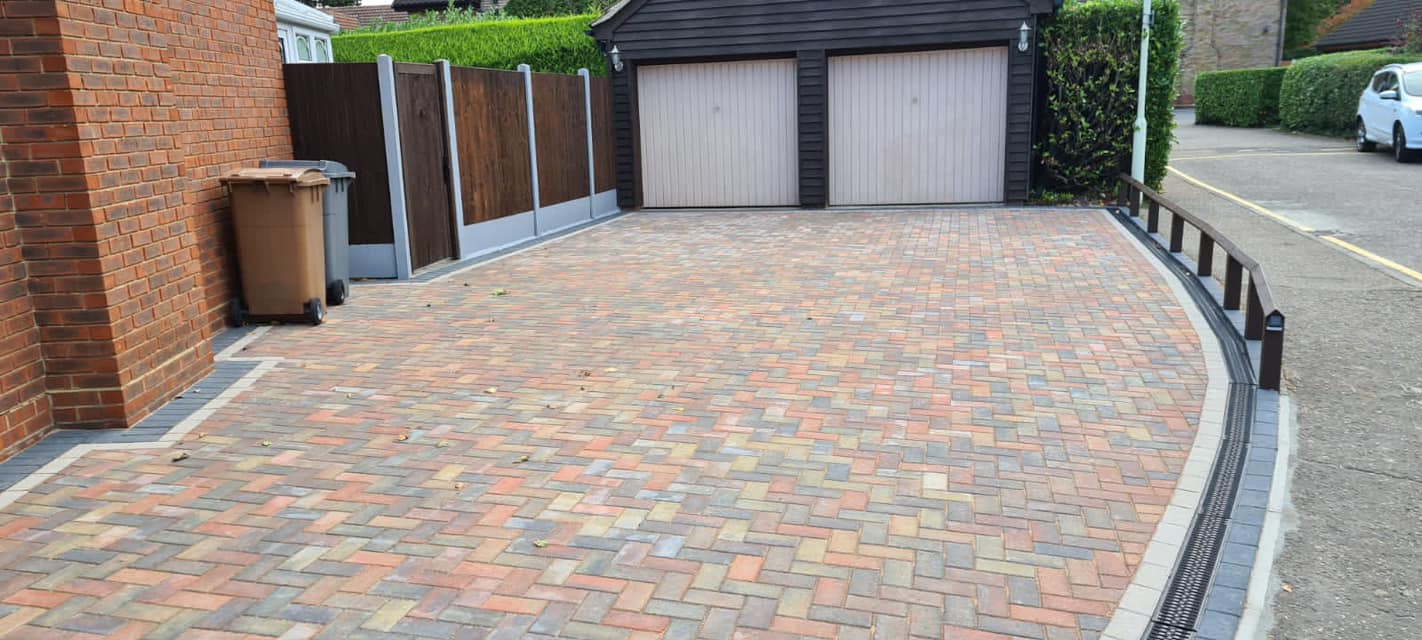 Block paving completed contact us for a free quotation.