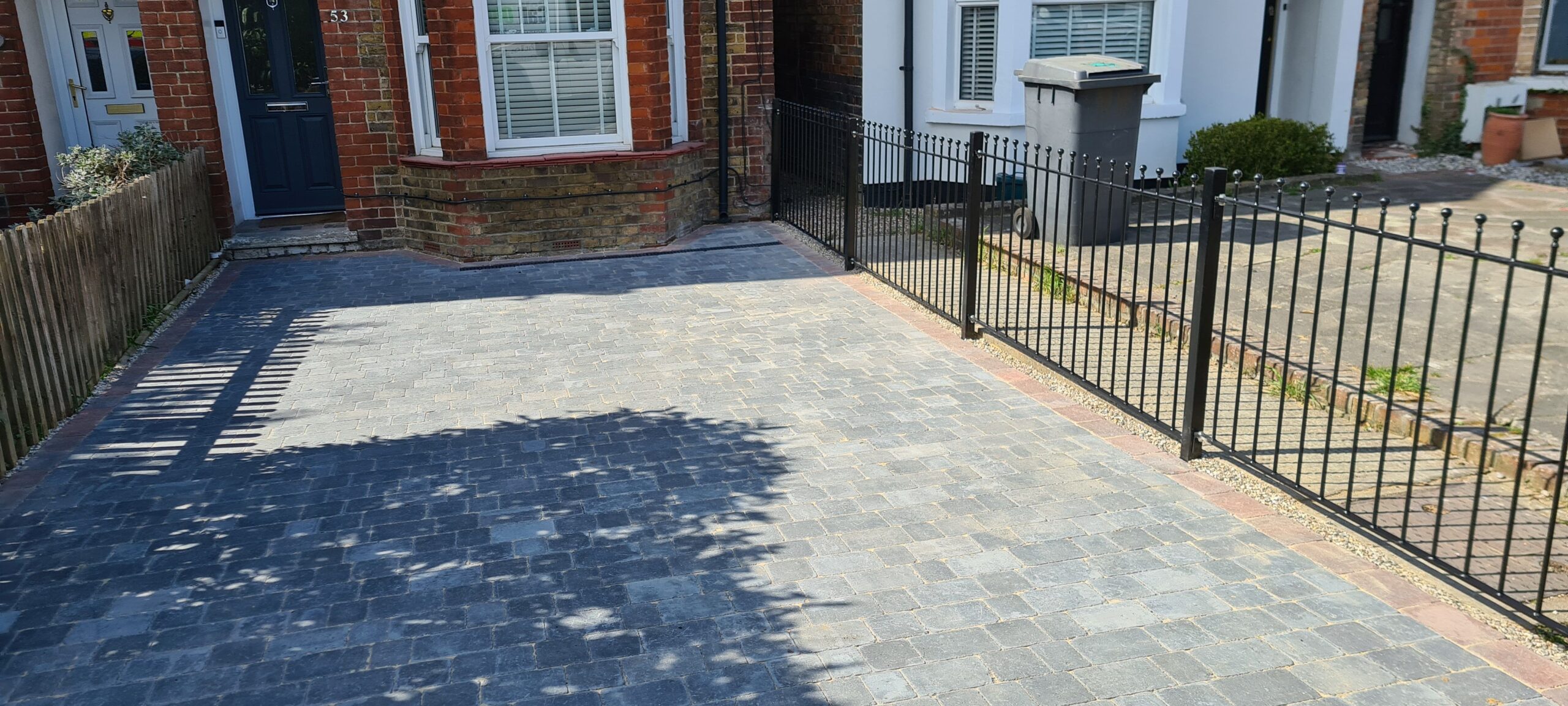 Before and after Block Paving… Block Paving Maintenance