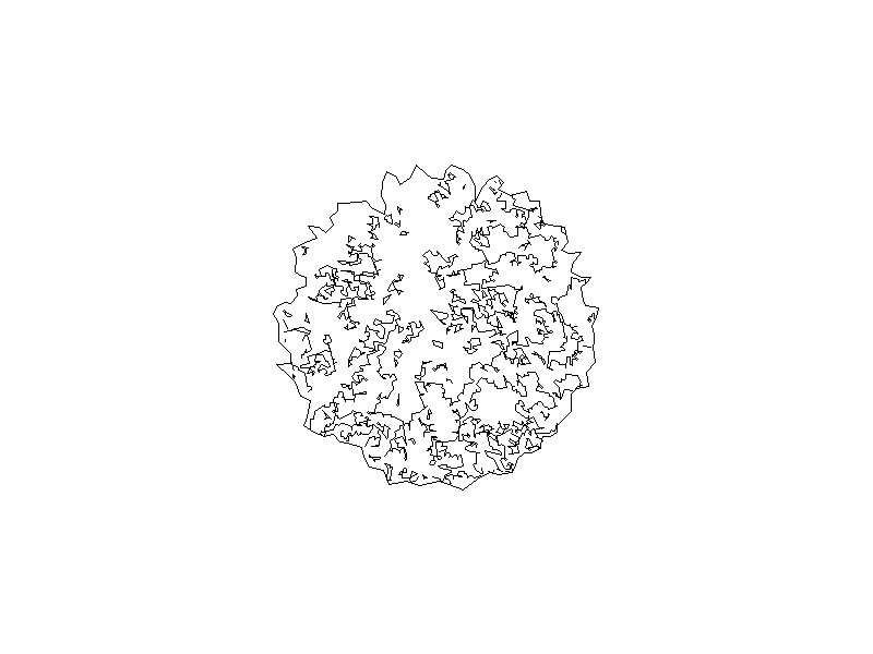 Gum Tree In Plan View Free Cad Blocks In Dwg File Format