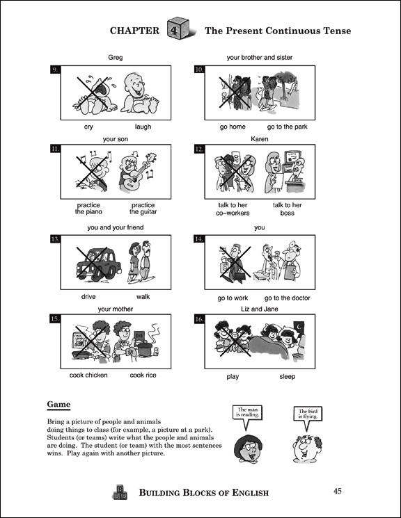 Building Blocks of English