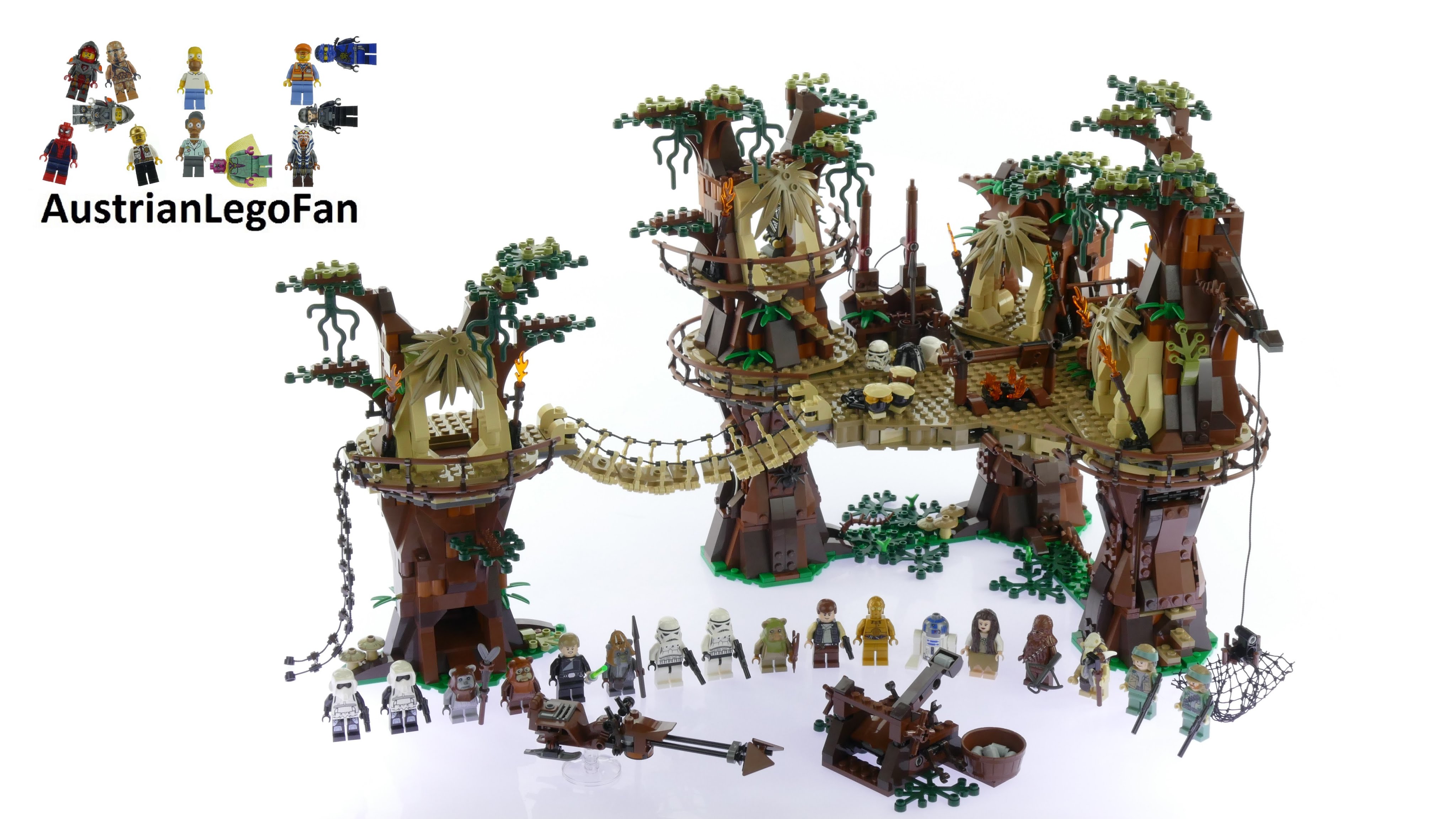 Lego Ewok Village Minifigures The ewok village set is the perfect