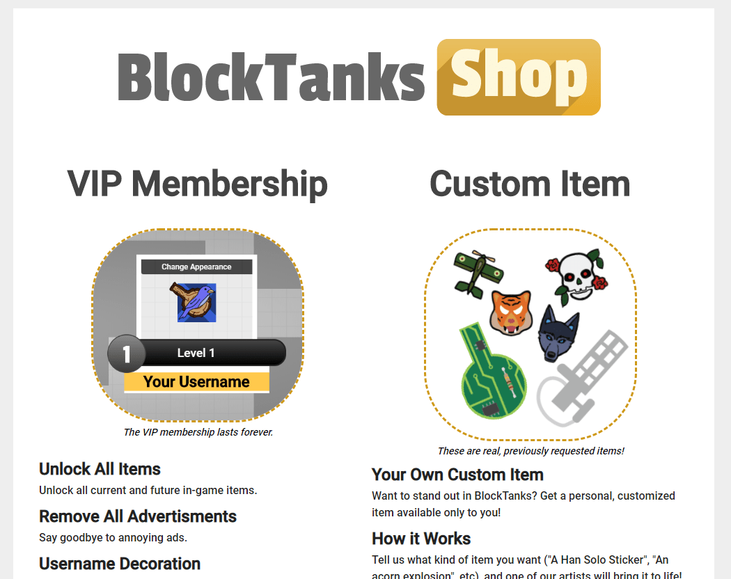 BlockTanks Multiplayer Tank Game