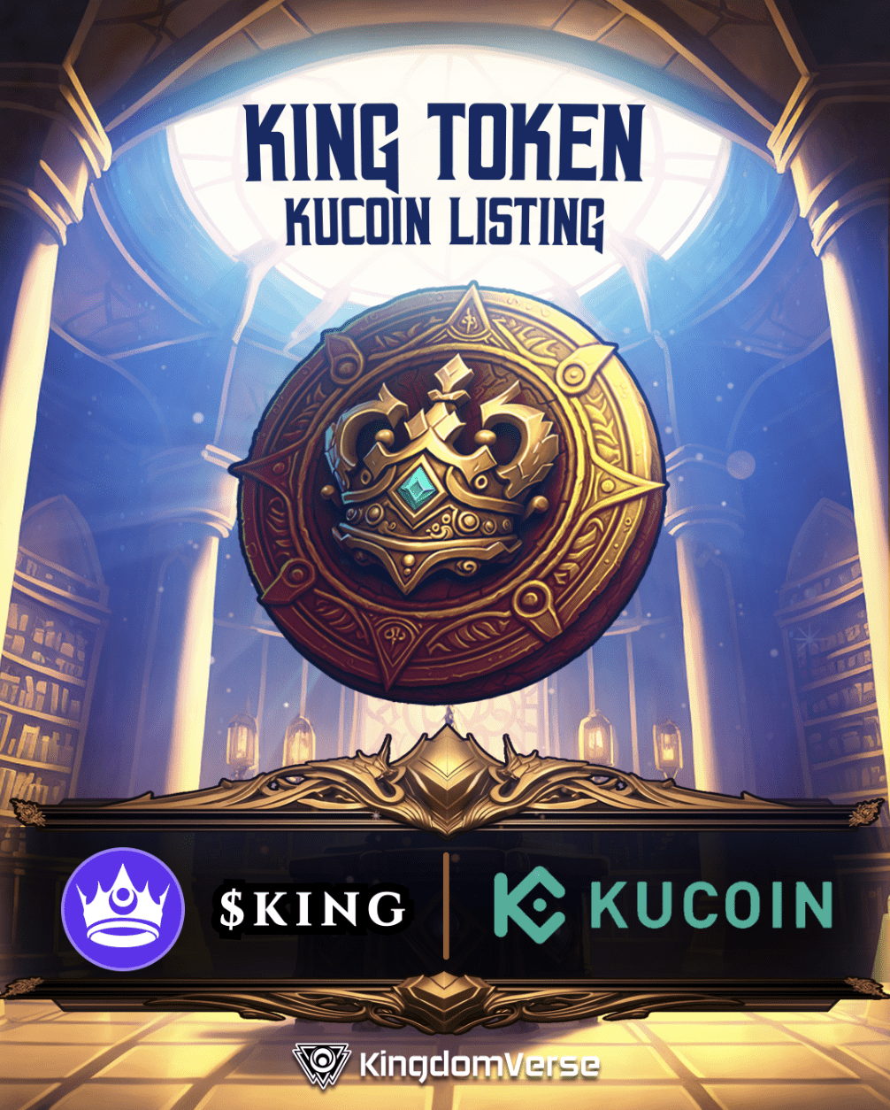 KuCoin Lists KING Kingdomverse Native Token, The First Mobile Gaming