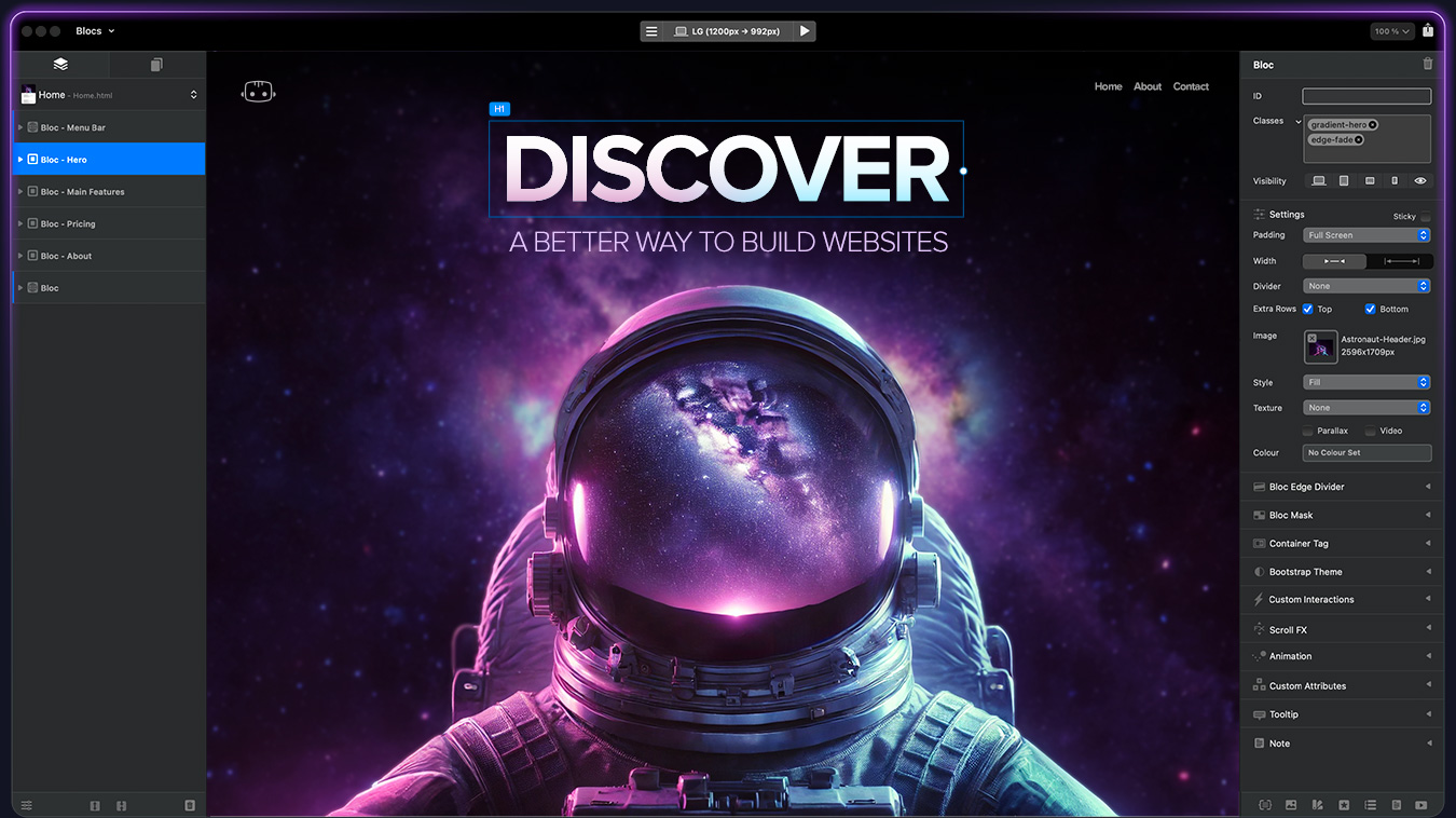 The Ultimate Mac Website Builder Blocs