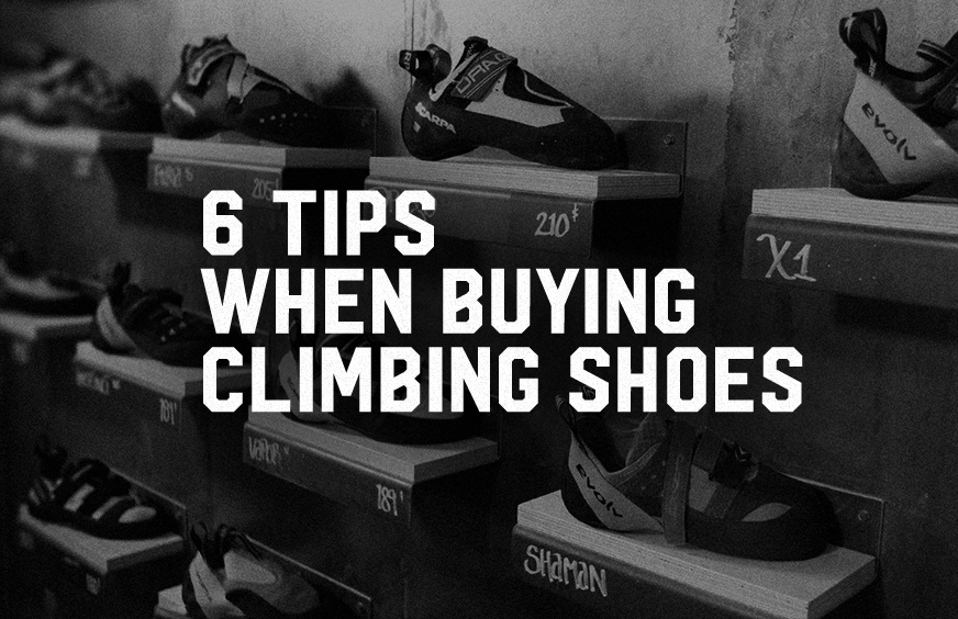 6 tips when buying climbing shoes BLOC SHOP