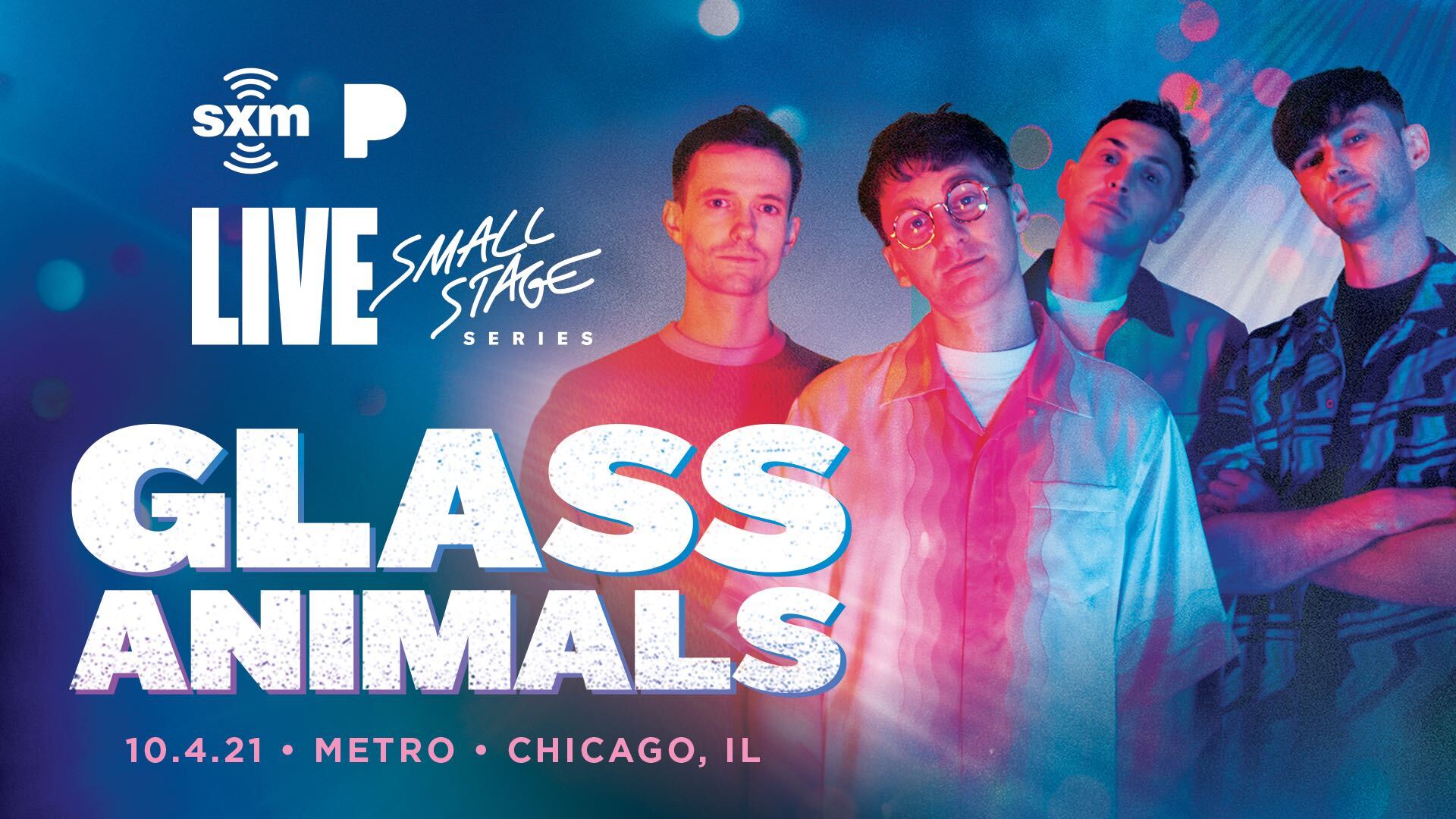 Slip through dreamland during Glass Animals' intimate 'Small Stage