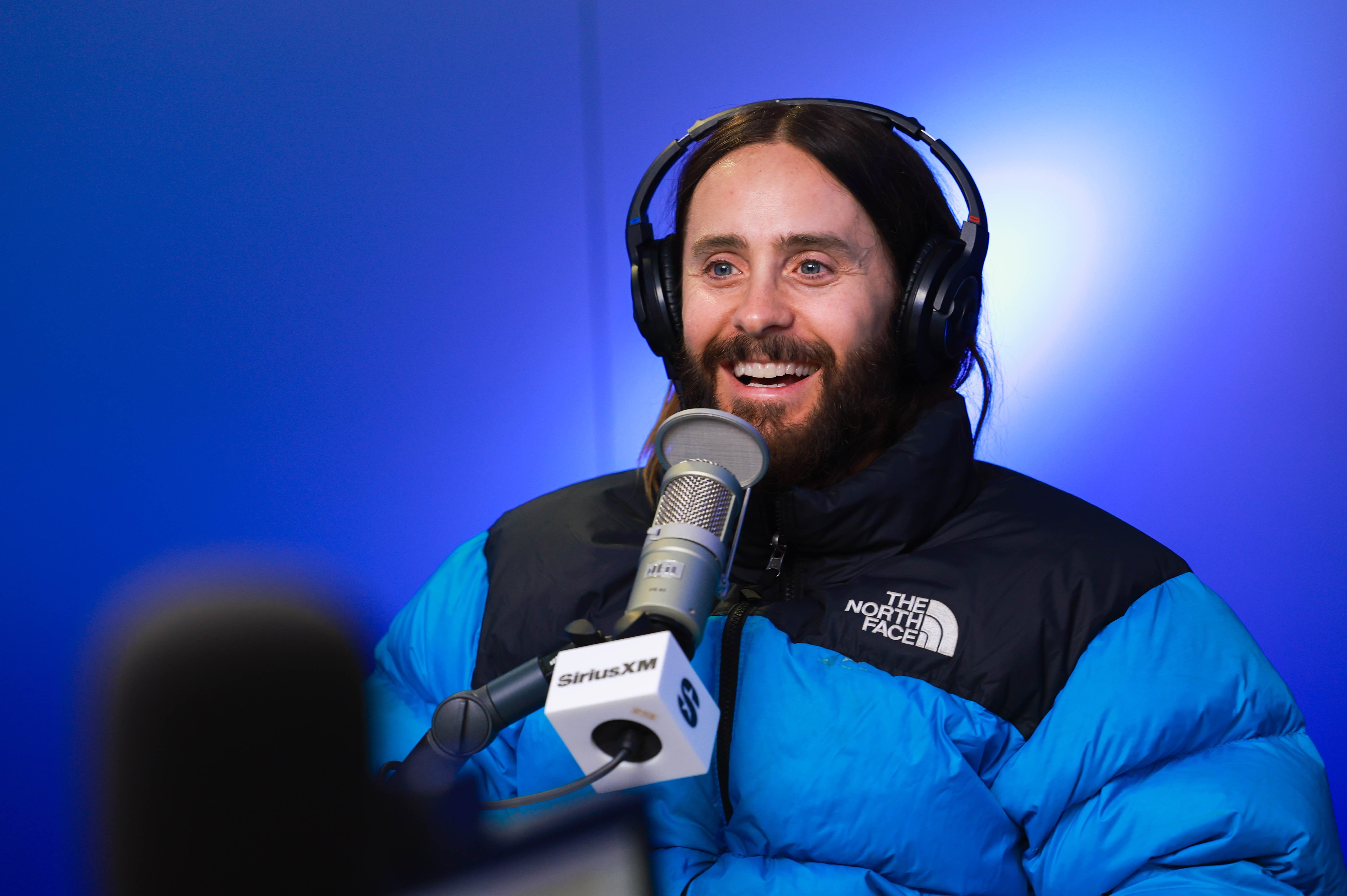 PHOTOS Jared Leto on The Morning Mash Up at SiriusXM New York Studios