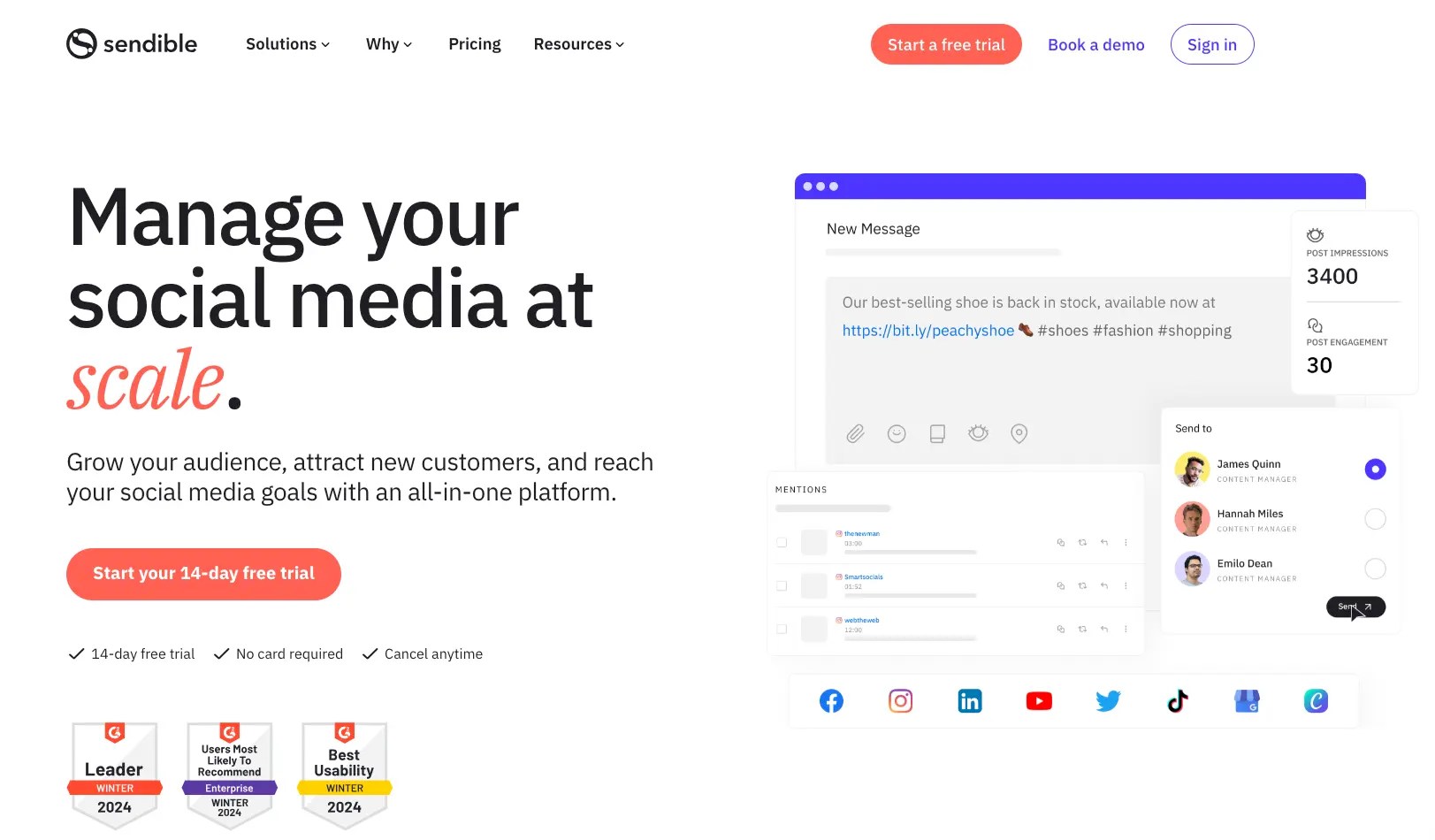 Top 16 Hootsuite Alternatives & Competitors In 2024
