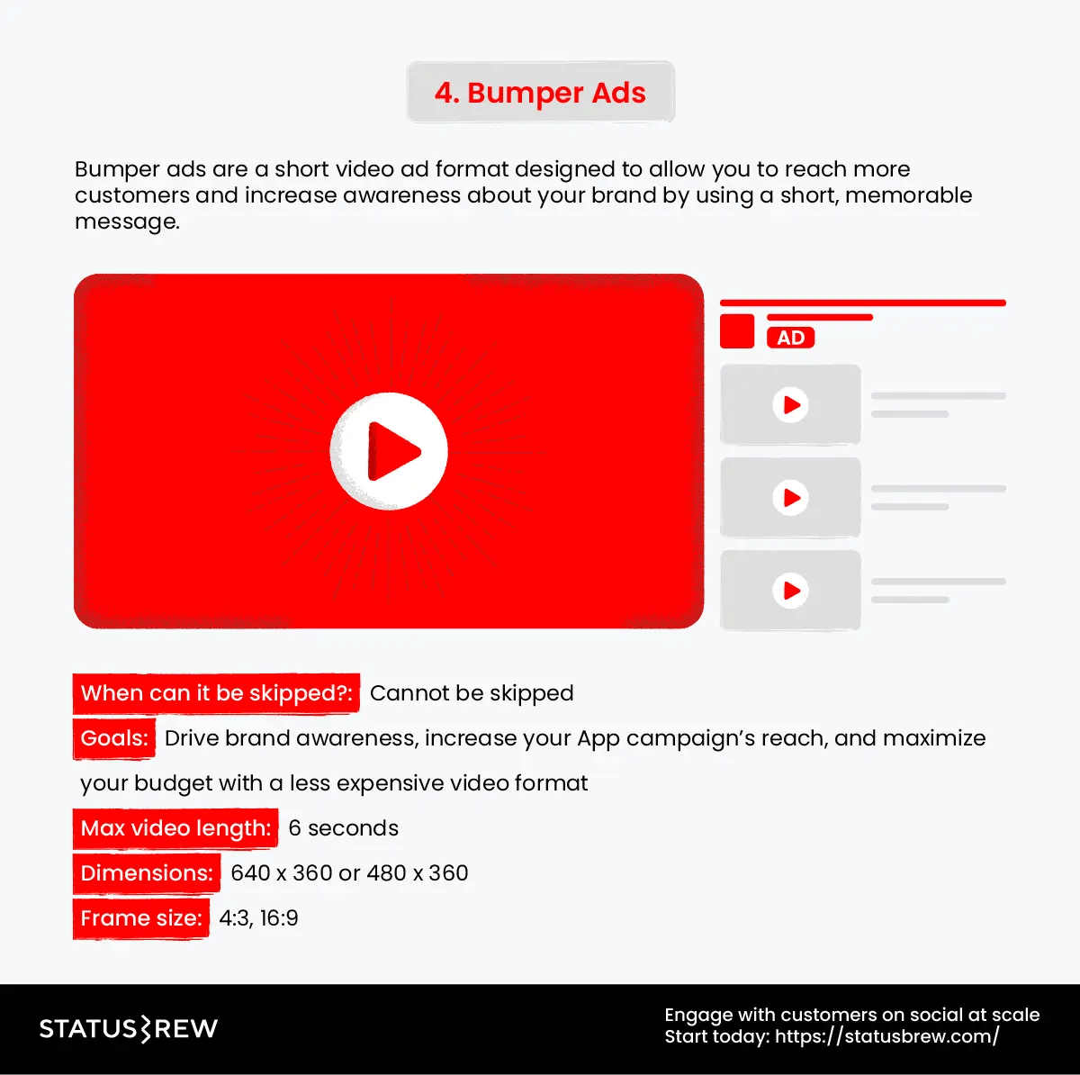 A Complete Guide to YouTube Ads For 2024 Statusbrew