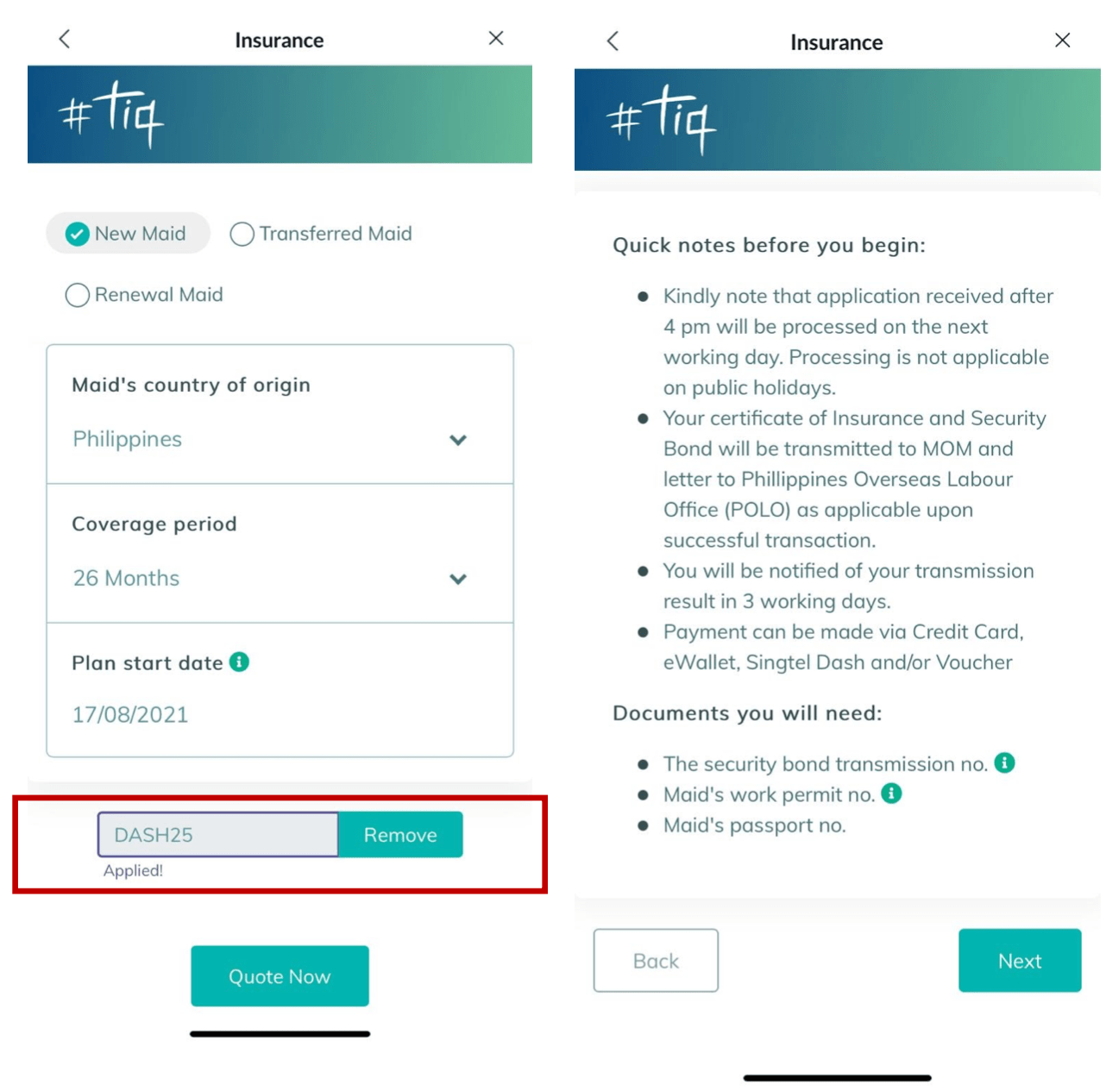 Singtel Dash x Etiqa Insurance Maid, Car Plans & More Blogginglass