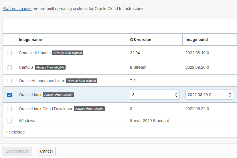 Debian instance on Oracle Cloud Infrastructure [Free Tier eligible