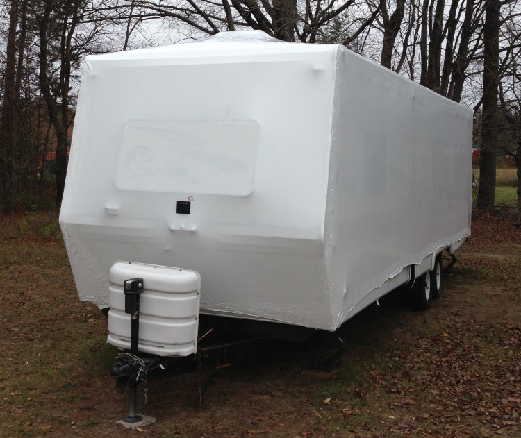 Shrink Wrapping Your RV for Storage