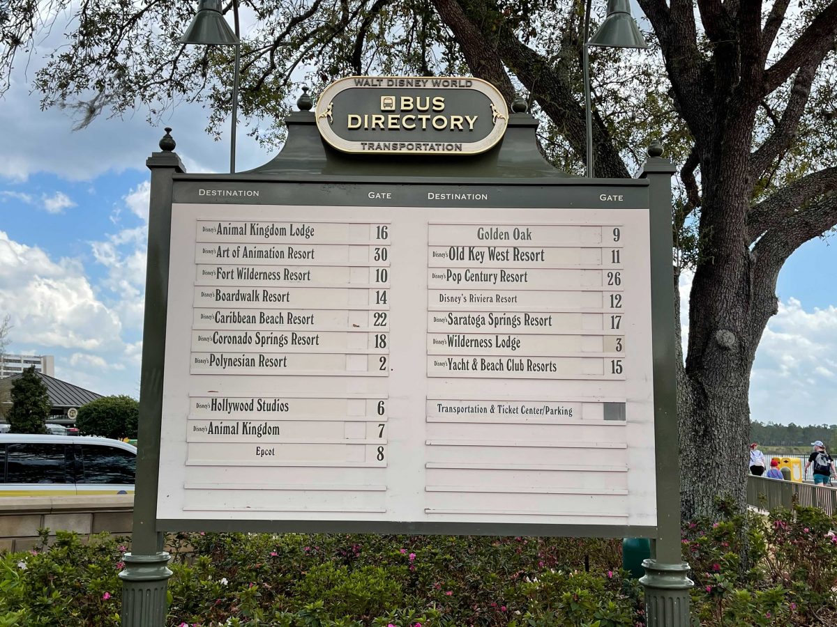 Let’s Look at the Disney Bus Terminals at Each Theme Park and Disney