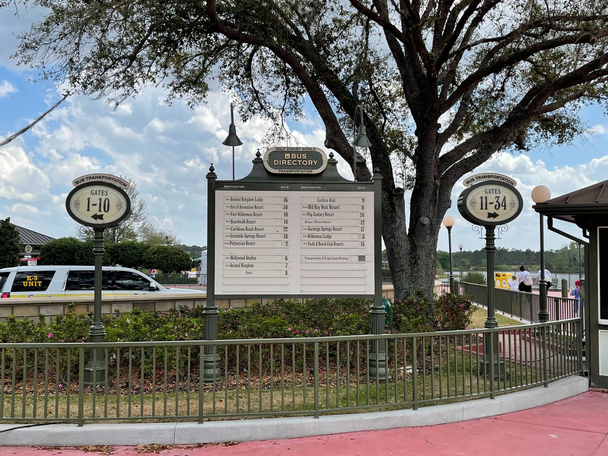 Let’s Look at the Disney Bus Terminals at Each Theme Park and Disney
