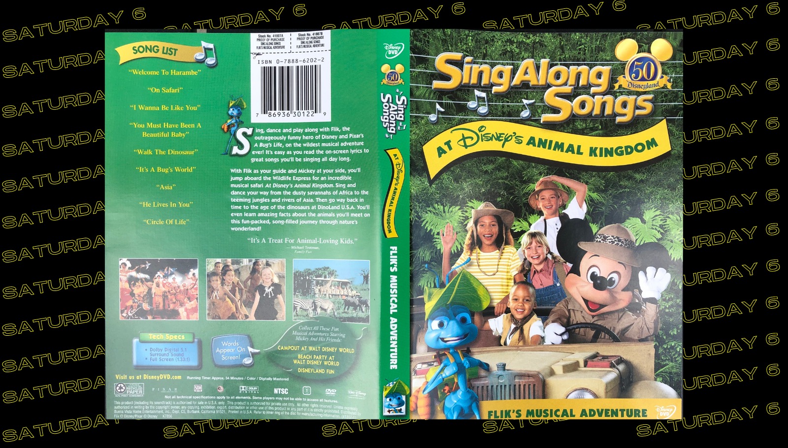 SATURDAY SIX 6 Reasons We Love DISNEY SING ALONG SONGS Flik's
