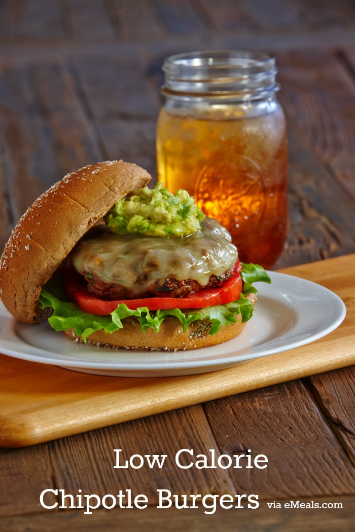 Low Calorie Chipotle Burgers Recipe The eMeals Blog