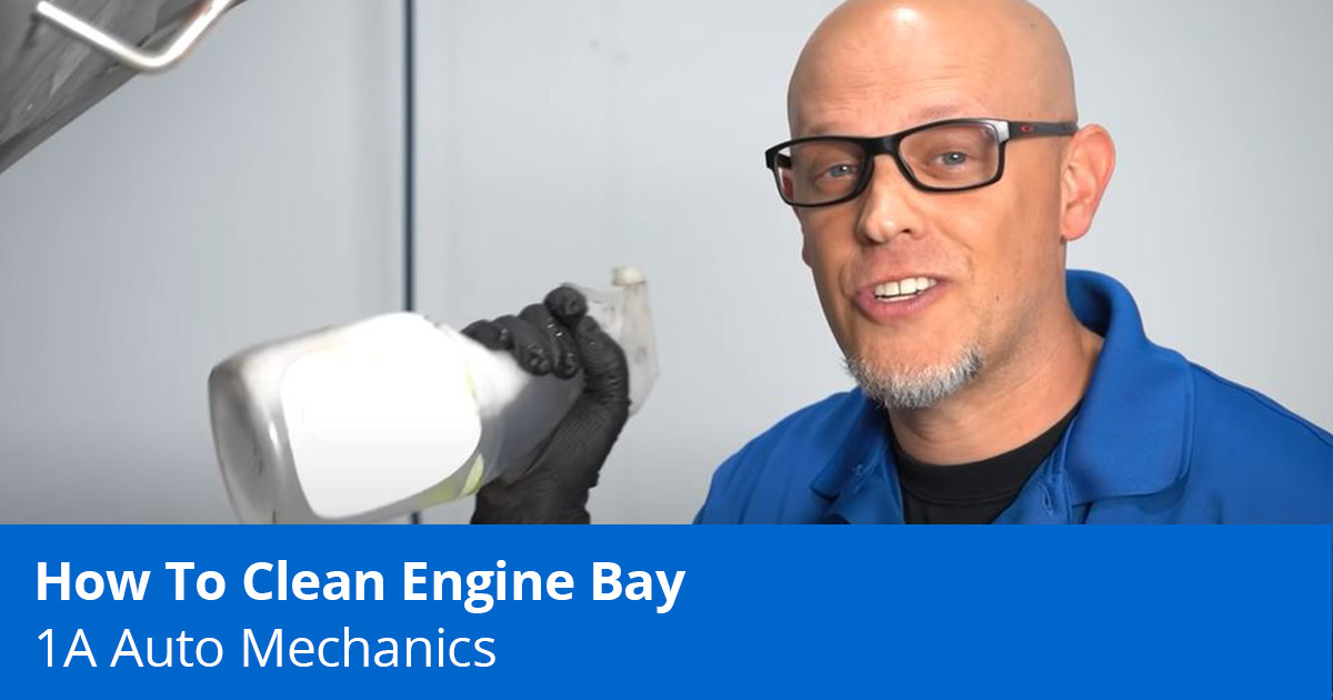 How to Clean an Engine Bay - Expert Advice - 1A Auto