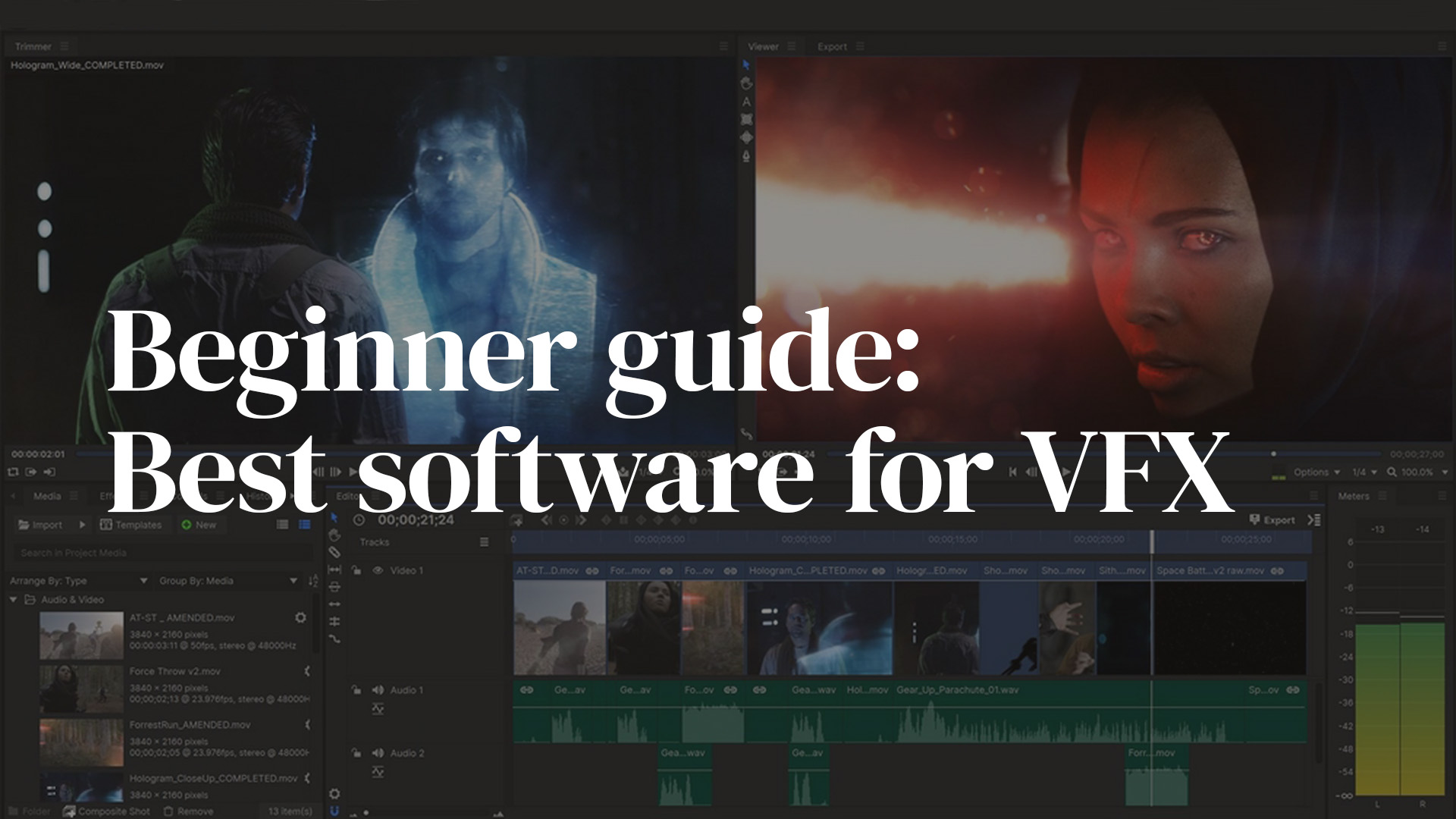 The most popular and best VFX sofware for newbie 4CROWS BLOG