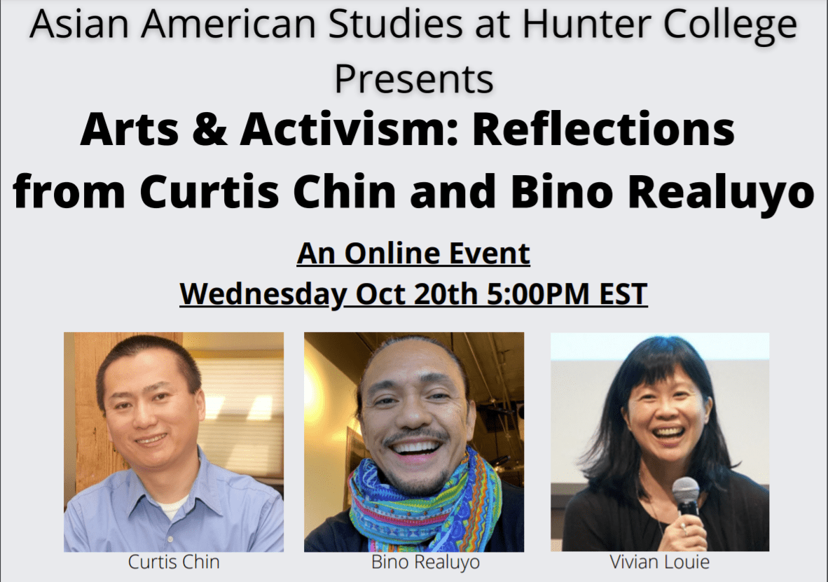 From Asian American Studies Center and Program at Hunter College "Arts