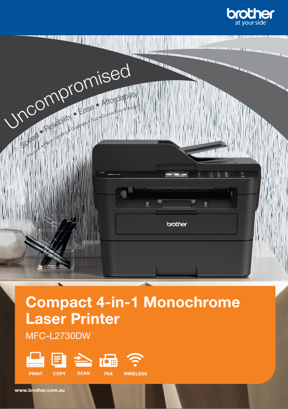 BROTHER MFC-L2730DW Specifications (Technical) – ABLE Home & Office