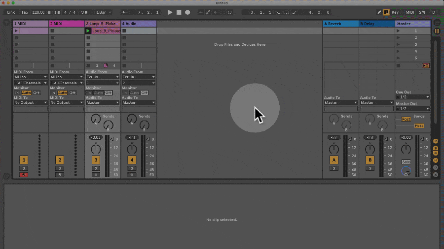 Flexible MIDI map and MIDI control in Ableton Live with Max for Live