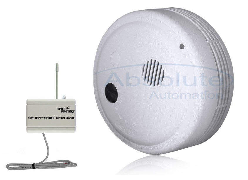 WiFi Smoke Detector Receive Emails and Text Alert from your Smoke