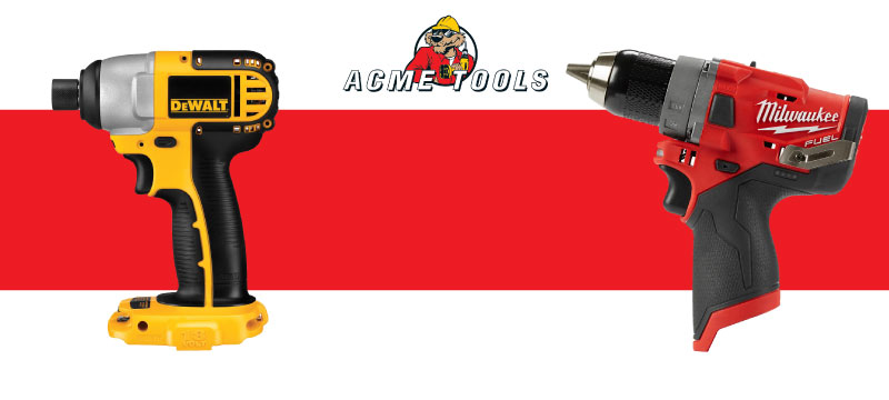 The Difference Between an Impact Driver vs. Drill | Acme Tools