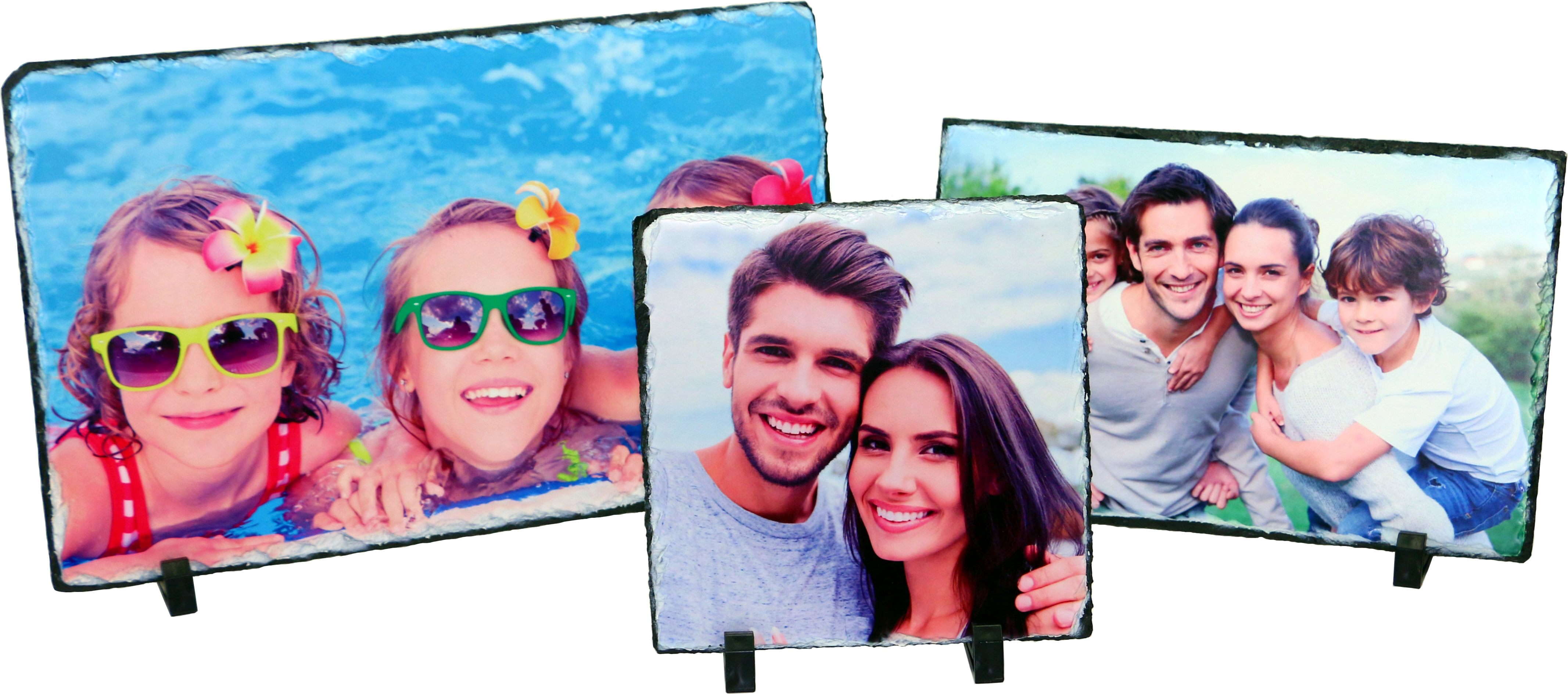 Nouveau ! Photos imprimées sur plaque d’ardoise véritable AdaptaPrint