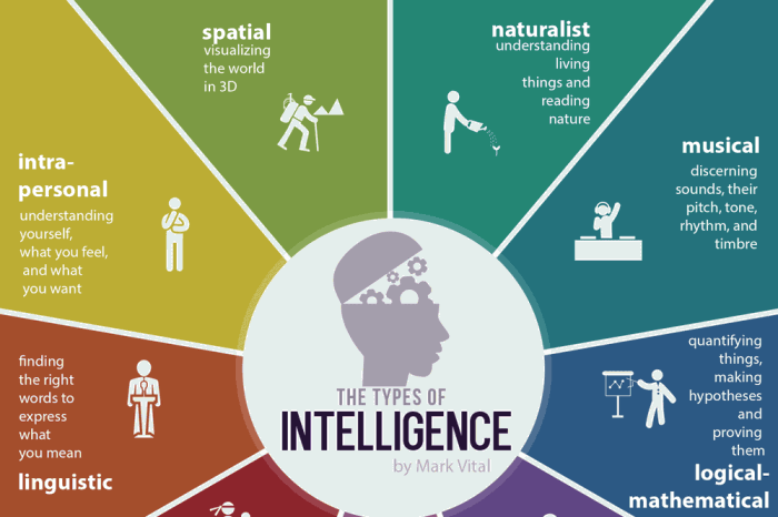 9 Types Of Intelligence Infographic