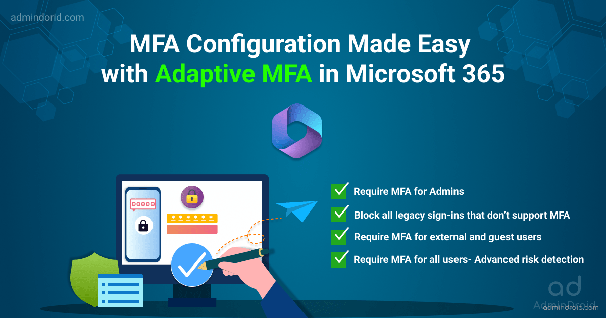 Adaptive MFA Using Conditional Access in the Microsoft 365 AdminDroid