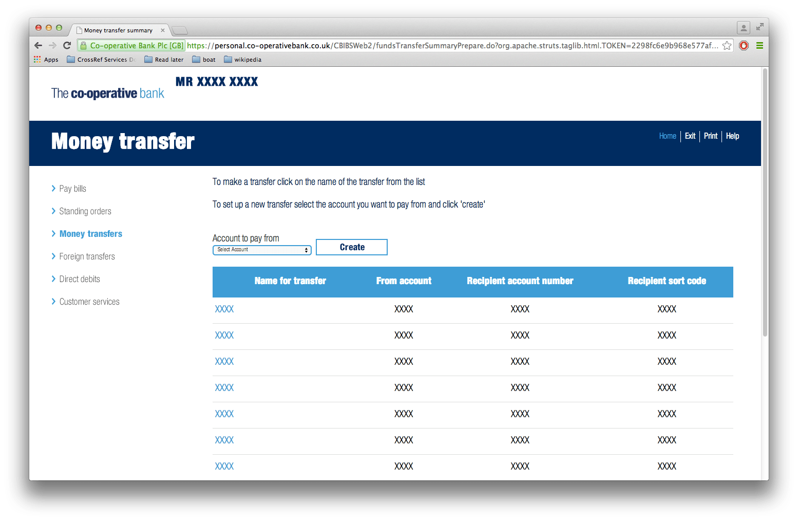 CoOperative Online Banking · Joe's Blog