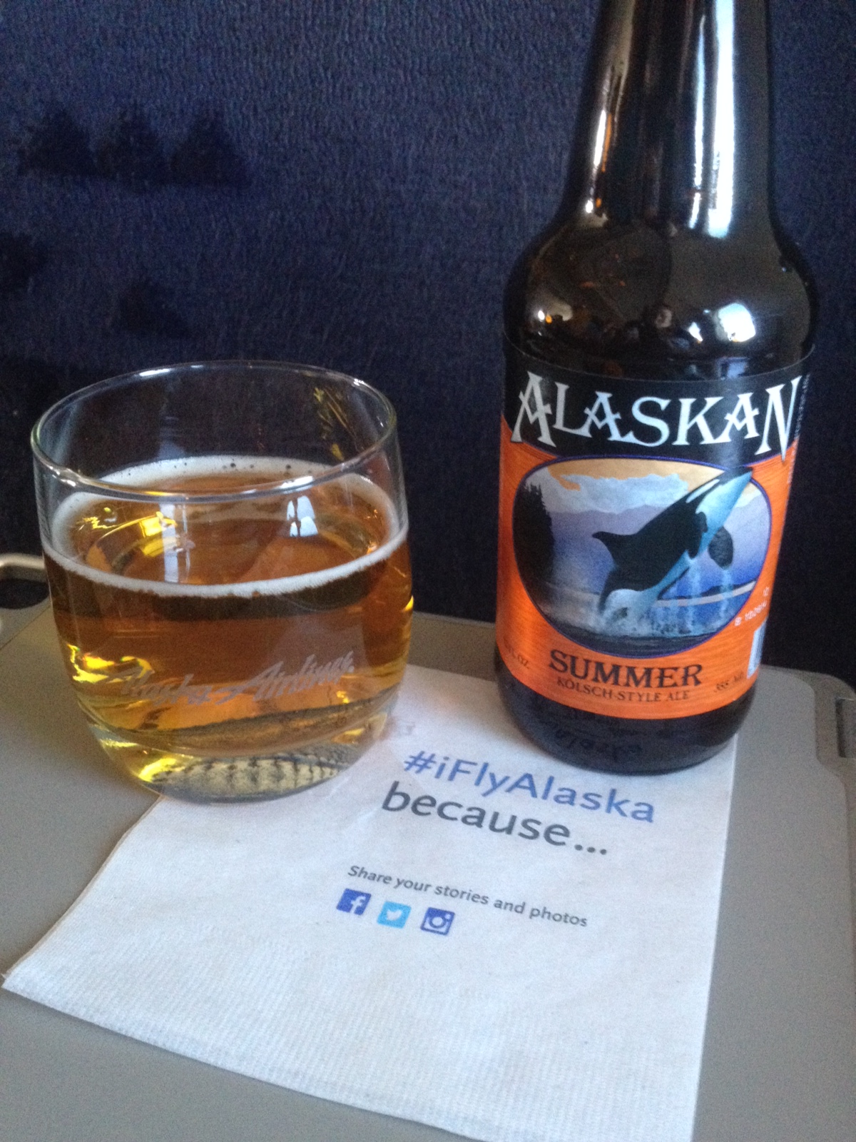 Celebrate National Relaxation Day with a complimentary drink on all Alaska Airlines flights