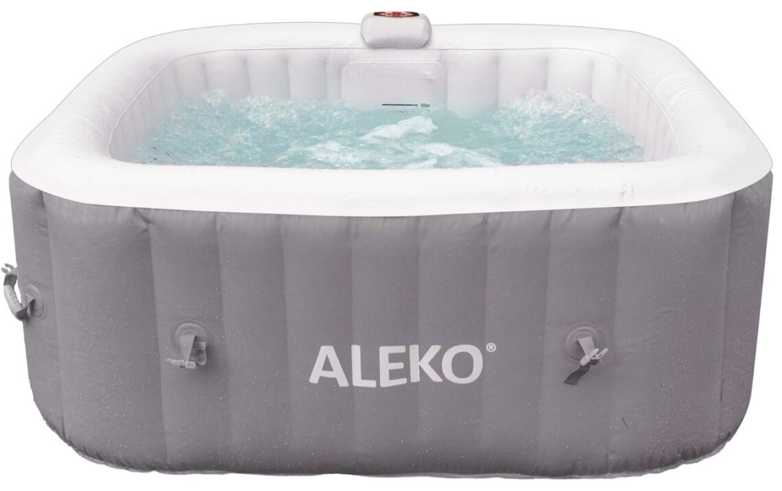 Hot Tub Maintenance How to Clean an Inflatable Hot Tub ALEKO