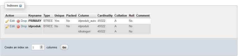 Mempercepat Akses Database MySQL Untuk Proses Pencarian Source Code