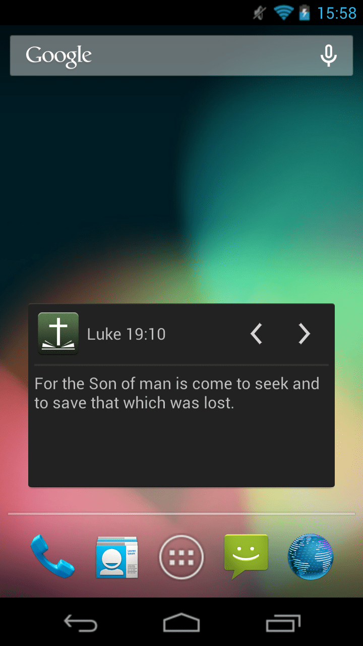 Bible Daily Verse App Widget Bible for Android