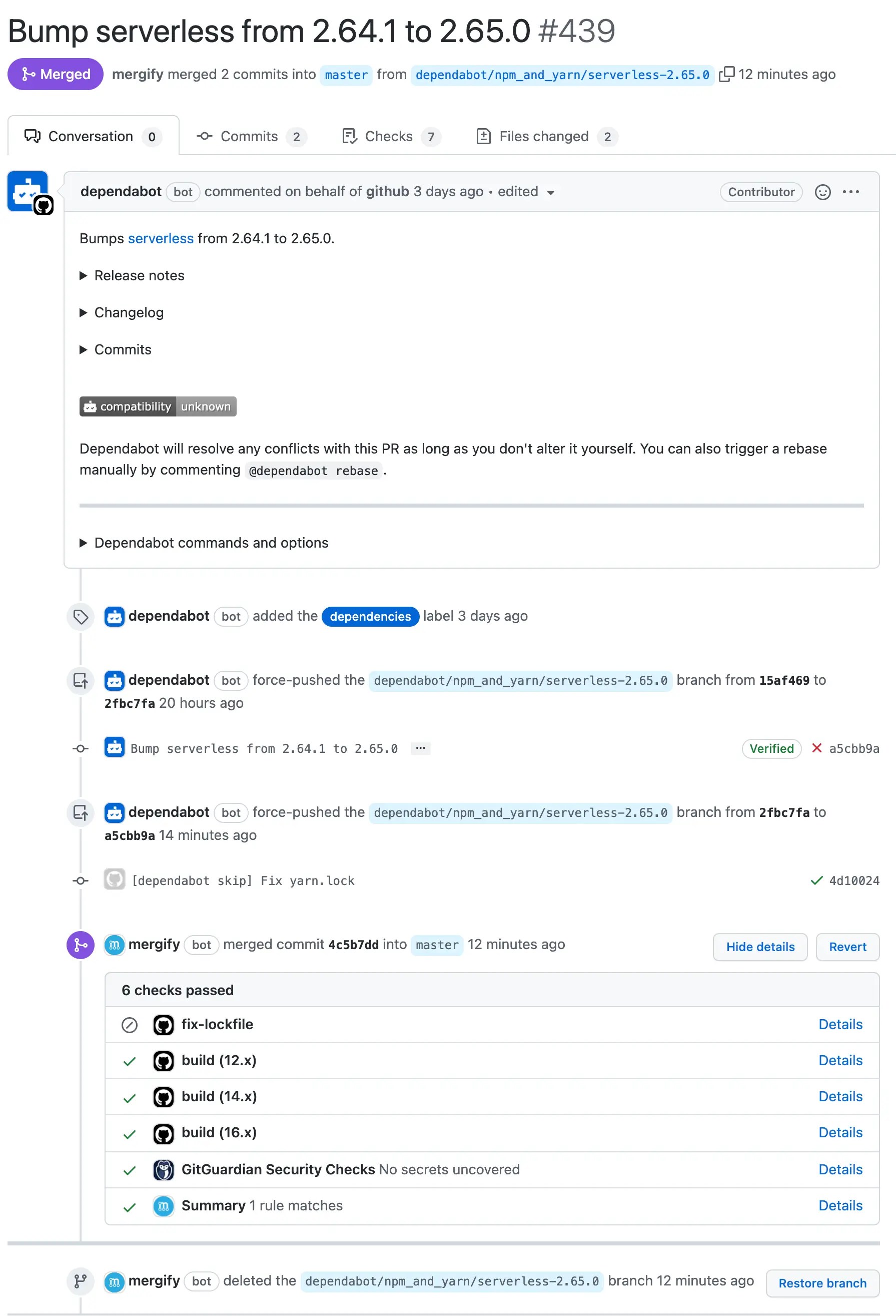 Using Dependabot with Yarn 2 Alpha’s Manifesto